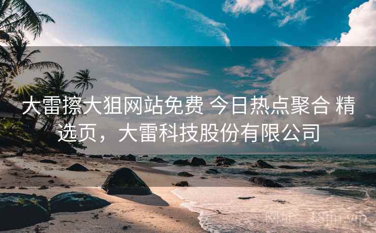 大雷擦大狙网站免费 今日热点聚合 精选页，大雷科技股份有限公司